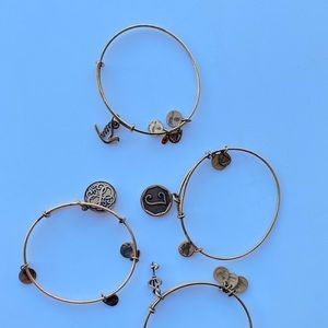Alex and Ani: bird, key, J, and infinity!